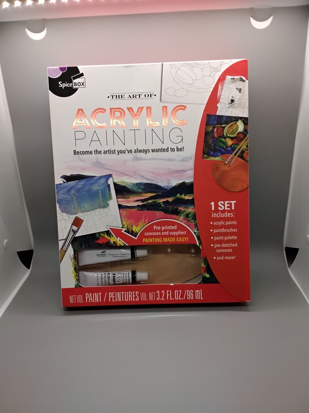 Spice Box "The Art of Acrylic Painting" set